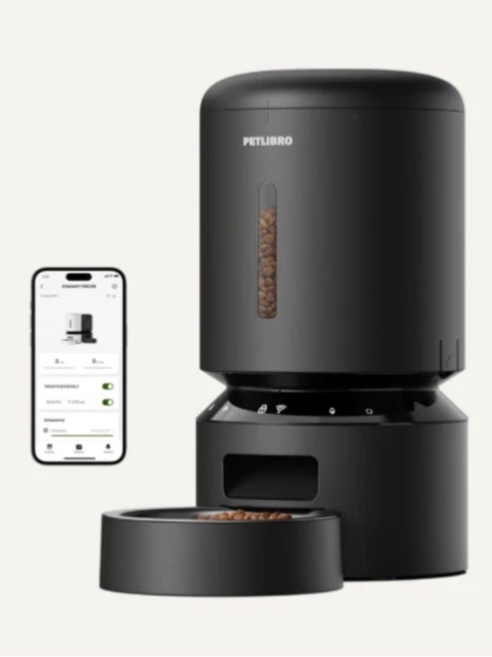 Petlibro Granary Smart Cat Feeder - 5L Black